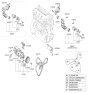 Diagram for Kia Water Pump - 251003C130