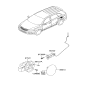 Diagram for Kia Fuel Filler Housing - 695132P000