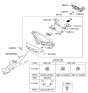 Diagram for Kia Steering Wheel - 561001U140VA