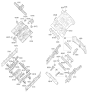 Diagram for Kia Floor Pan - 655211U100