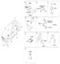Diagram for Kia Air Bag Sensor - 959302P000