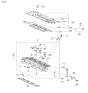 Diagram for Kia PCV Valve - 267403C200