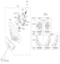 Diagram for Kia Steering Wheel - 56120B2000FE2