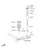 Diagram for Kia Shock Absorber - 55310B2030