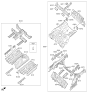 Diagram for Kia Floor Pan - 65111B2000