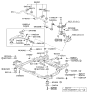 Diagram for Kia Control Arm Bolt - 545633K000