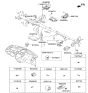 Diagram for Kia Turn Signal Flasher - 955502K200