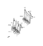 Diagram for Kia Seat Belt - 89813S9500WK