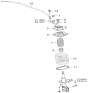 Diagram for Kia Shock and Strut Boot - 546252F000