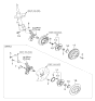 Diagram for Kia Wheel Stud - 5271222000