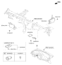 Diagram for Kia Ignition Switch - 95430A7900