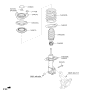 Diagram for Kia Shock and Strut Boot - 54625A6000