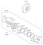 Diagram for Kia Oil Pump - 461103A520