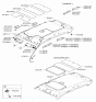 Diagram for Kia Sun Visor - 852021F090LX