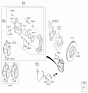 Diagram for Kia Brake Pad Set - 581014ZA00