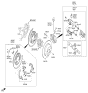 Diagram for Kia Brake Pad Set - 583021UA50