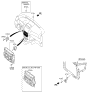 Diagram for Kia Blower Control Switches - 972501U265VA