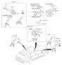 Diagram for Kia Transmitter - 954301U500