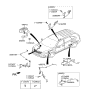 Diagram for Kia ABS Pump And Motor Assembly - 589201U000