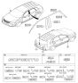 Diagram for Kia Emblem - 863531F500