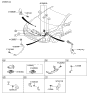 Diagram for Kia Battery Cable - 918511U500