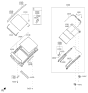 Diagram for Kia Sunroof - 816102P500