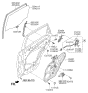 Diagram for Kia Door Lock Actuator - 814102P000