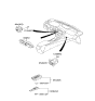 Diagram for Kia Transmitter - 954302T000