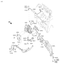 Diagram for Kia Turbocharger - 282313L100