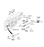 Diagram for Kia Door Lock Actuator - 814211W020