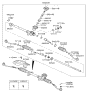 Diagram for Kia Rack And Pinion - 565001W100