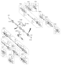 Diagram for Kia Axle Shaft - 495004C320