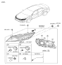 Diagram for Kia Headlight - 921012T560