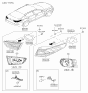 Diagram for Kia Back Up Light - 924014C500