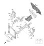 Diagram for Kia Dash Panels - 64300D9500