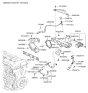 Diagram for Kia Catalytic Converter Gasket - 282332G400