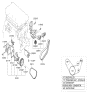 Diagram for Kia Optima Hybrid Drive Belt - 252122G652