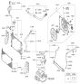 Diagram for Kia A/C Service Cap - 978033L000