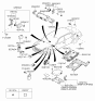 Diagram for Kia Sorento TPMS Sensor - 9580026000