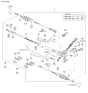 Diagram for Kia Rack And Pinion - 0K2C132110
