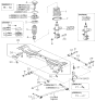Diagram for Kia Shock and Strut Boot - 0G03028015B