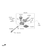 Diagram for Kia Power Steering Assist Motor - 56330J9000
