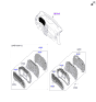 Diagram for Kia Instrument Cluster - 94011M7410