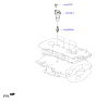 Diagram for Kia Soul Spark Plug - 1886709095