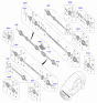 Diagram for Kia Axle Shaft - 49500M7200