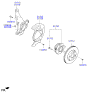 Diagram for Kia Wheel Bearing - 51730M6000