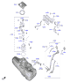 Diagram for Kia Fuel Tank Lock Ring - 31152S4000