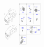 Diagram for Kia Air Bag Sensor - 95920M6000