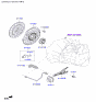 Diagram for Kia Clutch Disc - 4110032505