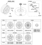 Diagram for Kia Spare Wheel - 529102K030